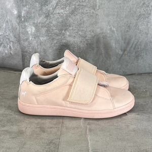 Goats Women's Pink The 573 Wide-Strap Round-Toe Slip-on Sneakers SZ 6